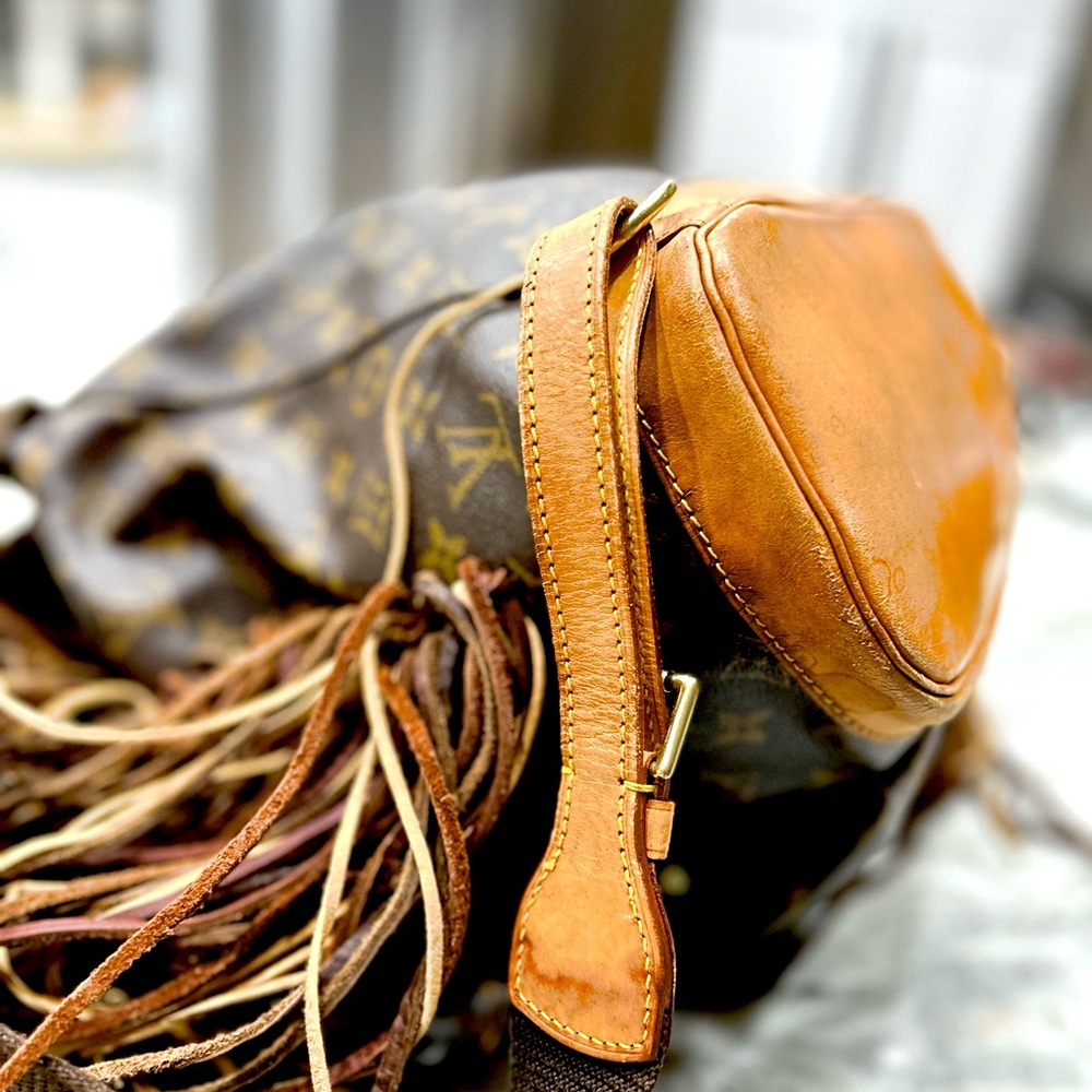 Louis Vuitton Authentic Customized GM Monogram Backpack From Vintage Boho - Picture 10 of 17